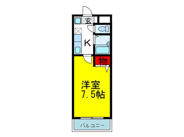 すとりぃむ２１の物件間取画像